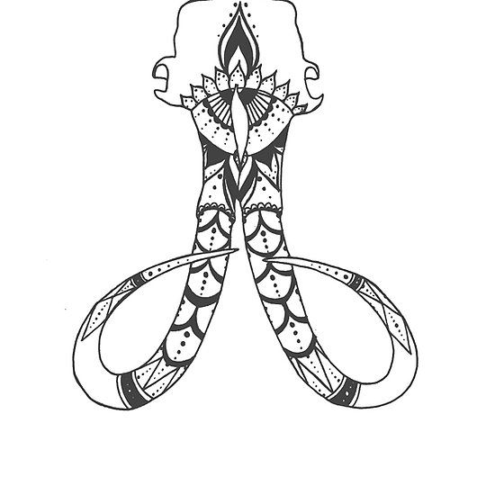 550x550 Mandala Elephant Skull Mandalas Elephant Skull