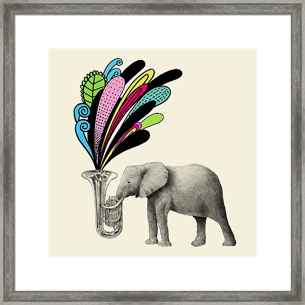 600x600 Elephant Framed Art Prints Fine Art America