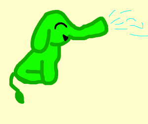 300x250 Elephant Green