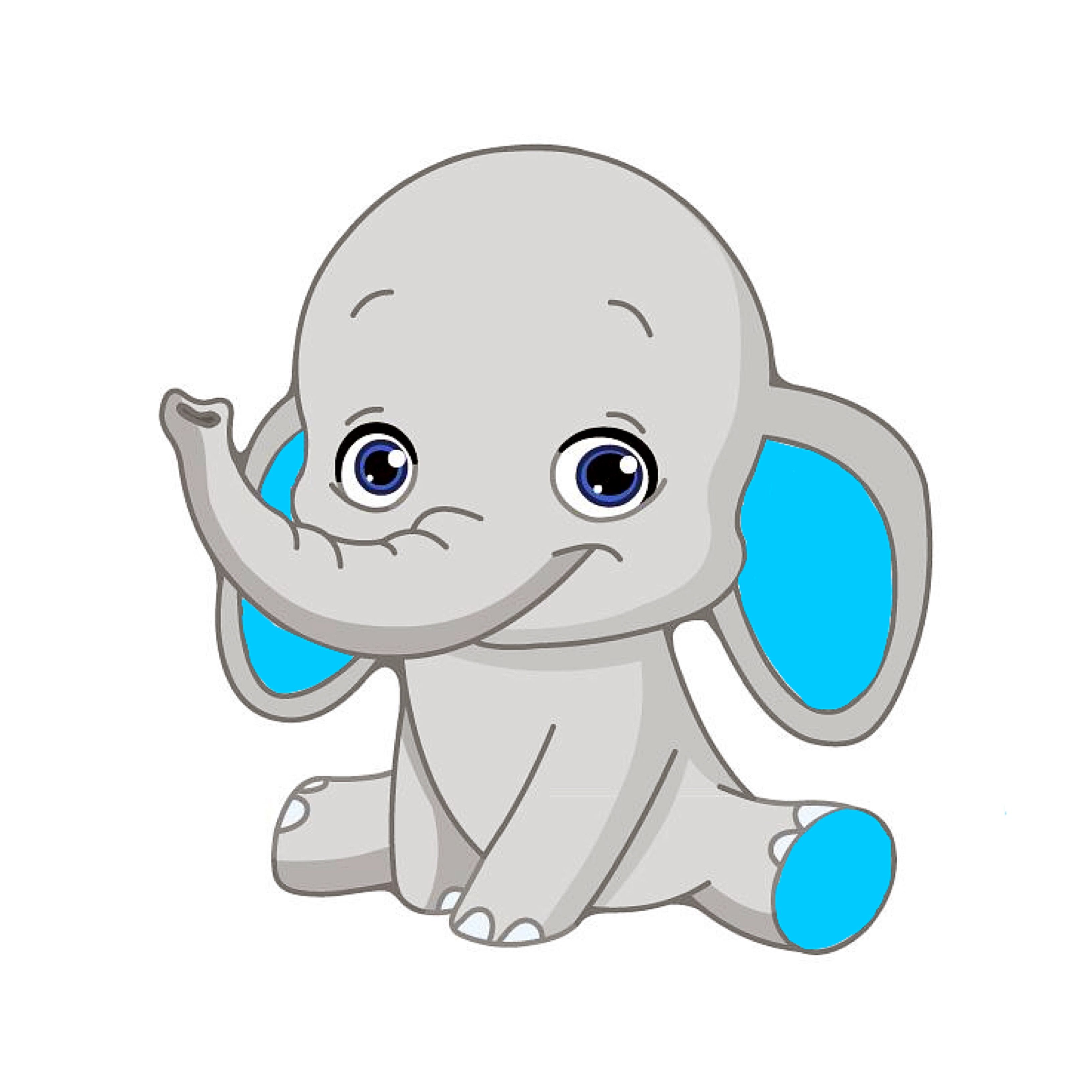 3264x3264 Funny Baby Elephant