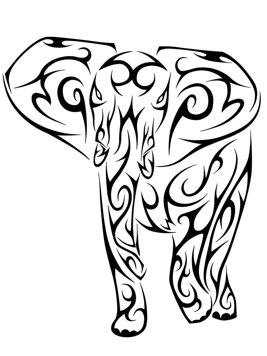 1024x1365 Elephant Tattoos Designs, Ideas And Meaning Tattoos For You
