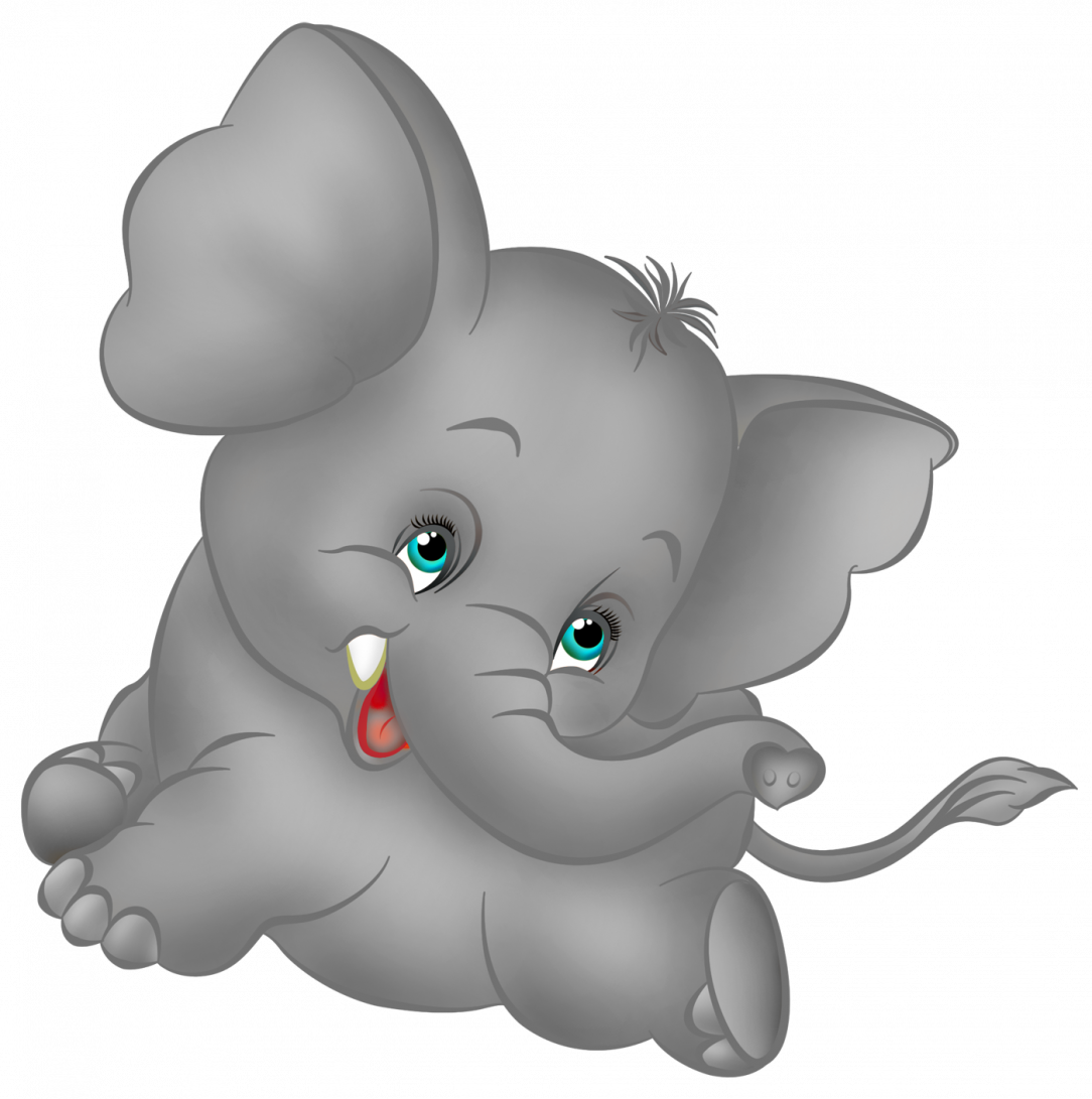 1084x1091 Cartoon Elephant Drawing Vector Tattoo Images Cute Baby Outline