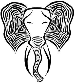 300x338 Tribal Elephant