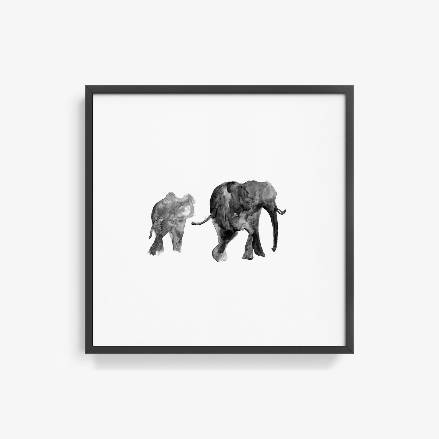 Elephants In Love Drawing | Free download on ClipArtMag