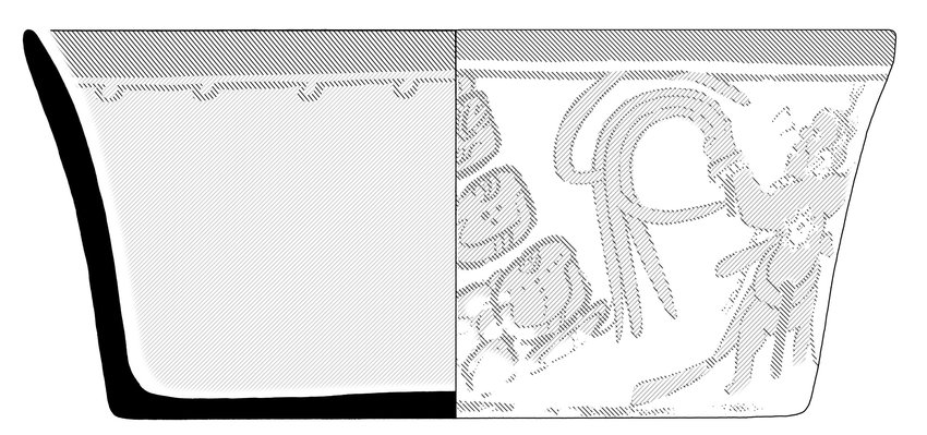 850x399 Section And Elevation Drawing