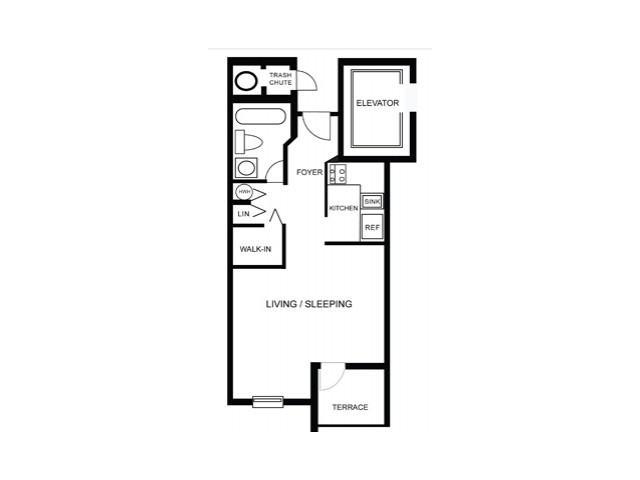 640x480 Studio Bath Apartment In Hollywood Fl The Club