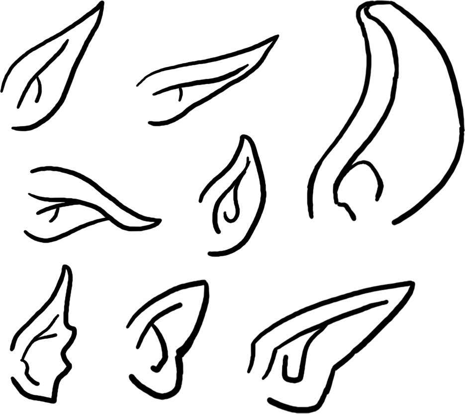 935x833 Drawing Elves Elf Ear, Picture