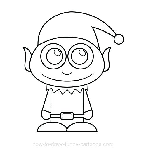 500x522 How To Draw A Elf How To Draw Elf Ears Step