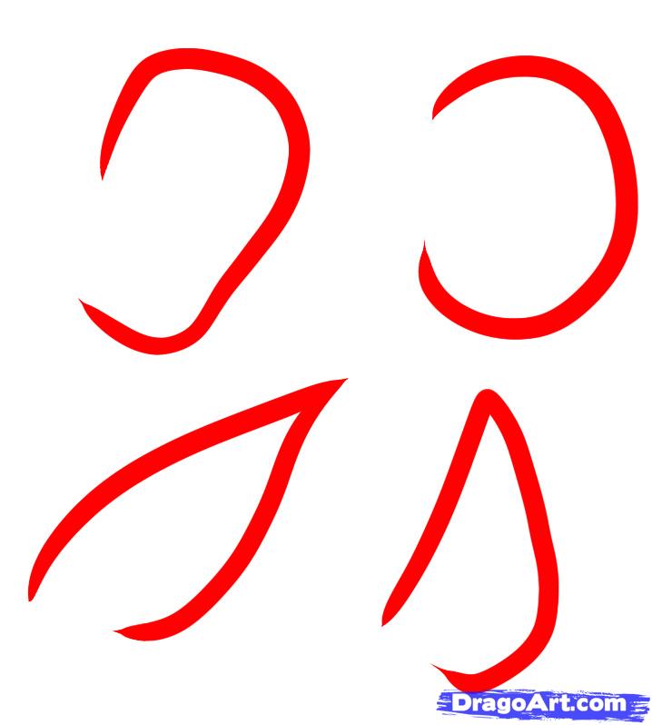 718x798 How To Draw Ears For Kids, Step