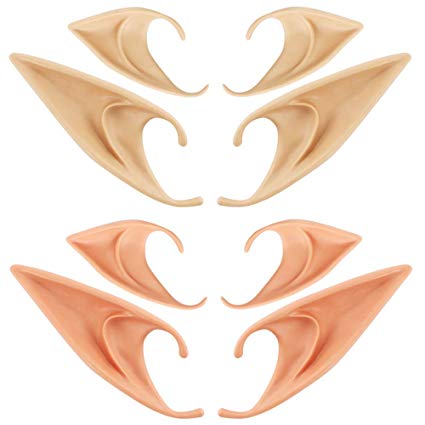 425x425 Heatoe Halloween Elf Ears, Cosplay Props, Party Fake