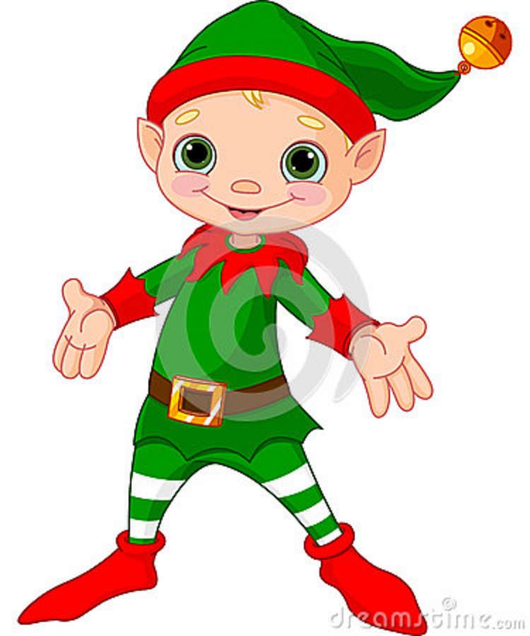 750x900 Cartoon Elf Face