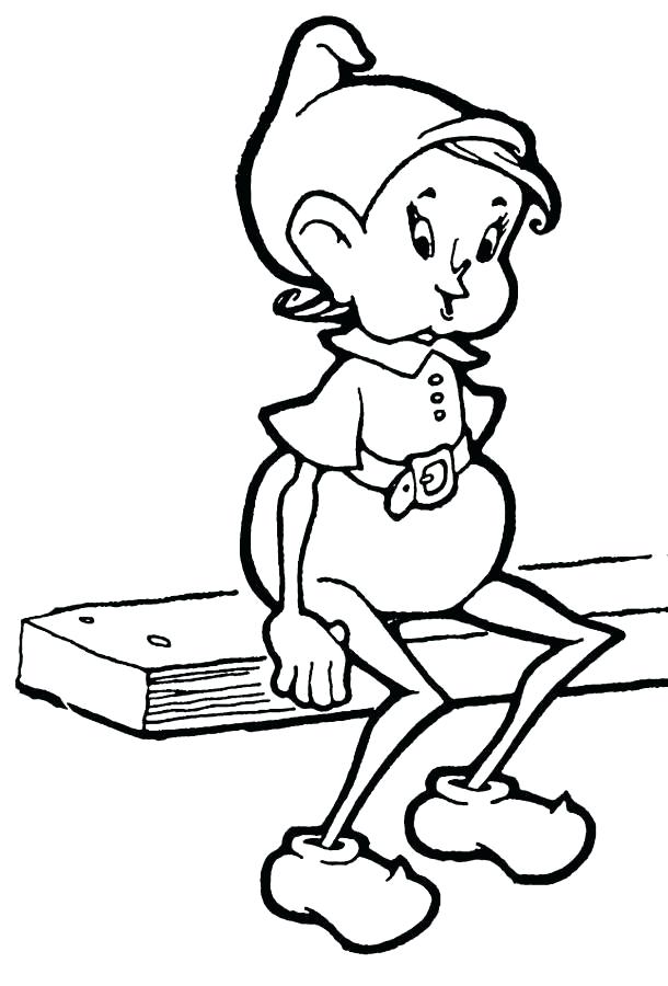 610x900 Coloring Pages Girl Elf On The Shelf Colouring Pages Coloring