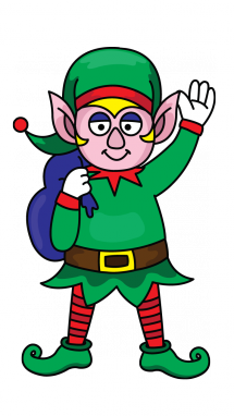 215x382 Drawing Elf Transparent Png Clipart Free Download