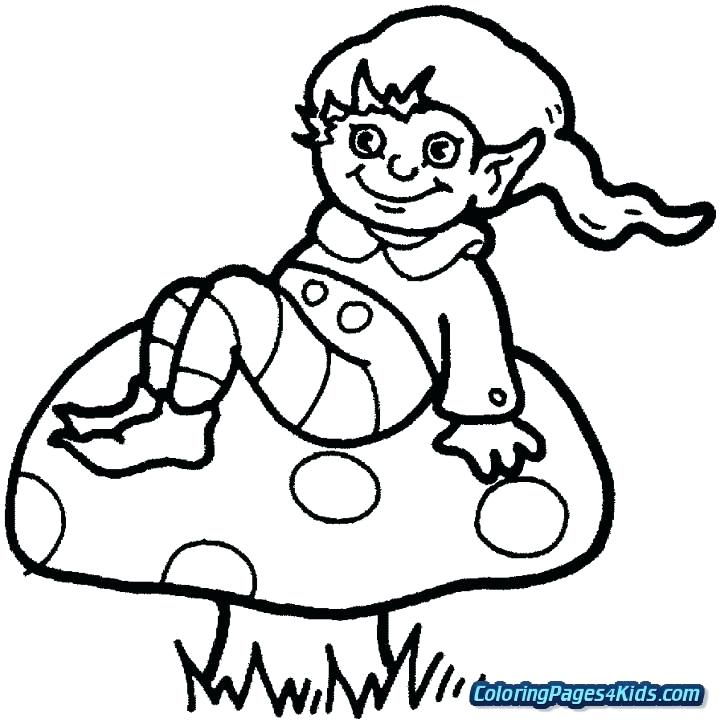 720x723 Elf On The Shelf Coloring