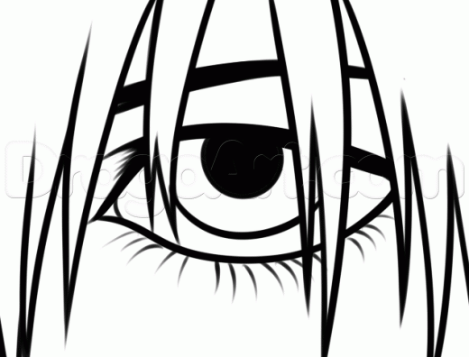 520x396 step how to draw the elfen lied eye