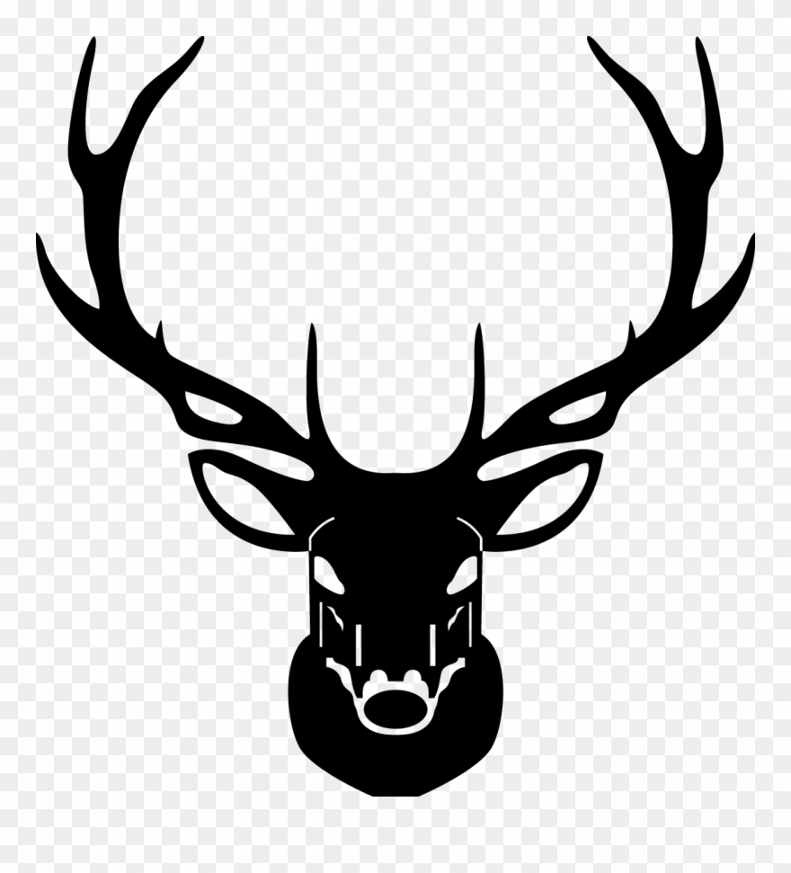 880x971 Line Drawing Elk Head Clipart