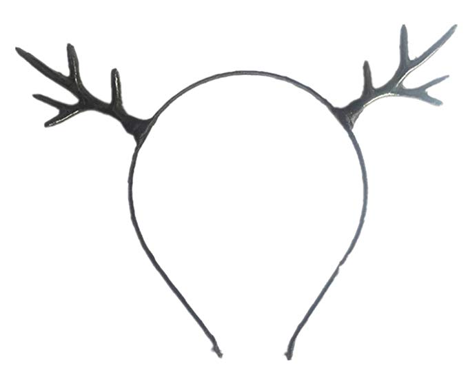 679x550 Small Reindeer Elk Antlers Headband
