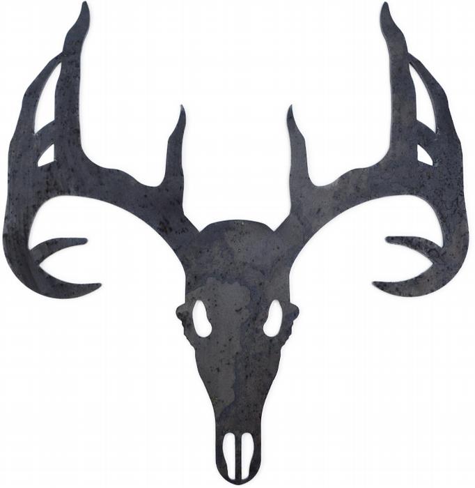 682x700 Collection Of 'elk Skull Silhouette' Download More Than Images