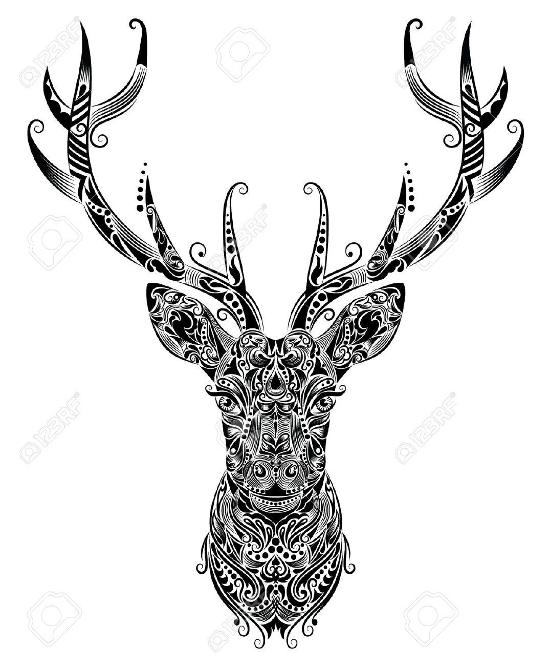 1075x1300 Collection Of Free Elke Clipart Elk Skull Download On Ui Ex