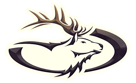 466x286 Heartland Rv Trailer Elk Head Decal Graphic