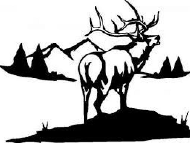 640x480 Free Drawn Elk, Download Free Clip Art