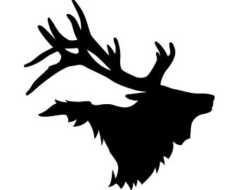 340x270 Elk Drawing Etsy