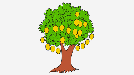 454x255 Top Tree Coloring Pages For Your Little Ones