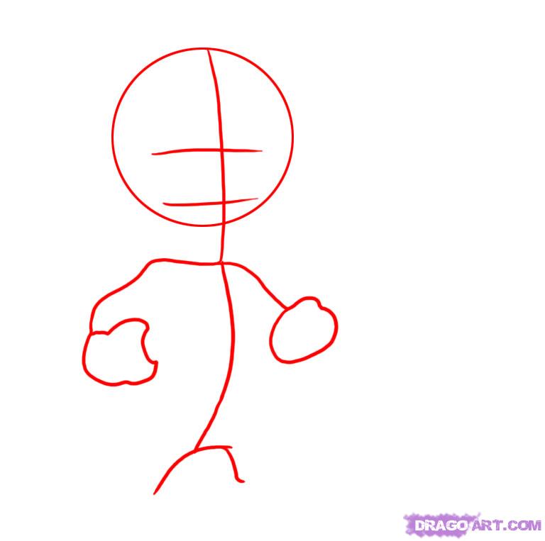 768x763 how to draw elmer fudd, step