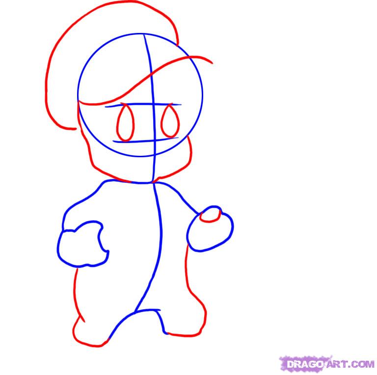 768x763 step how to draw elmer fudd