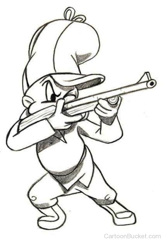 541x800 drawing of elmer fudd