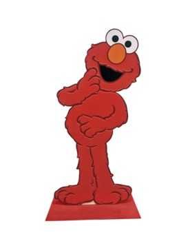 260x360 Elmo, Cartoon, Smile, Transparent Png Image Clipart Free Download