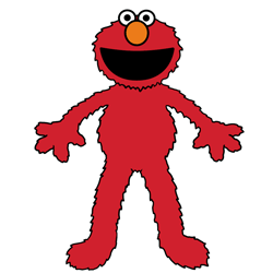 250x250 How To Draw Elmo From Sesame Street