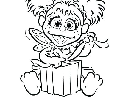 440x330 Coloring Pages Of Baby Sesame Street