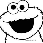 150x150 Elmo Coloring Pages Easy Drawing