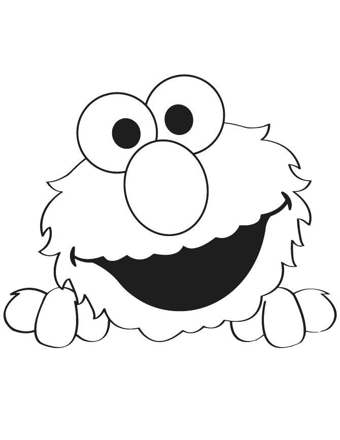 670x867 Elmo Printable Coloring Pages