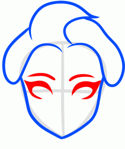 254x302 How To Draw Elsa Easy, Step