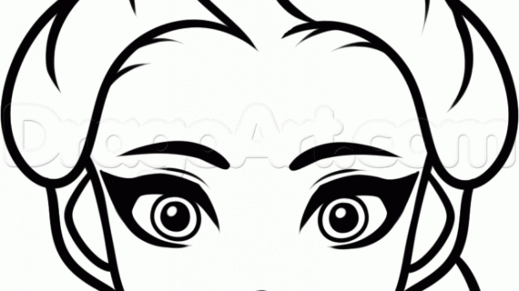 570x320 How To Draw Chibi Elsa How To Draw Disney Elsa Frozen Step