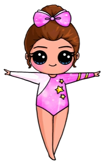 211x332 gymnast artdrawings kawaii drawings, cute kawaii drawings