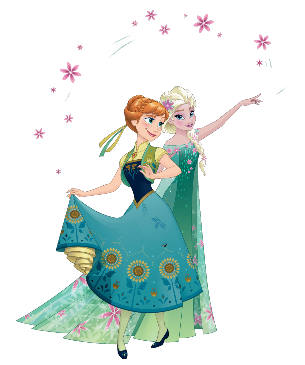 1280x1530 Egipciaca Anna And Elsa From Frozen Fever