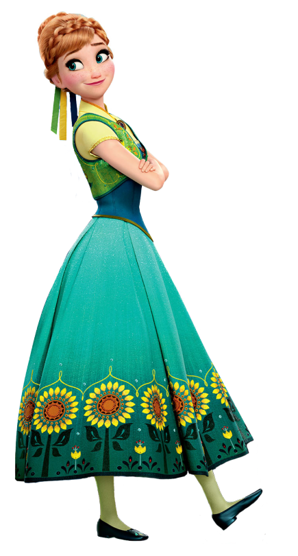 435x810 Anna Transparent Princess Frames Illustrations Hd Images