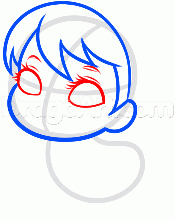 611x765 How To Draw Baby Elsa, Step