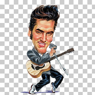 310x310 elvis presley caricature cartoon drawing, animation, elvis presley