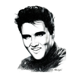 300x300 Elvis Drawing