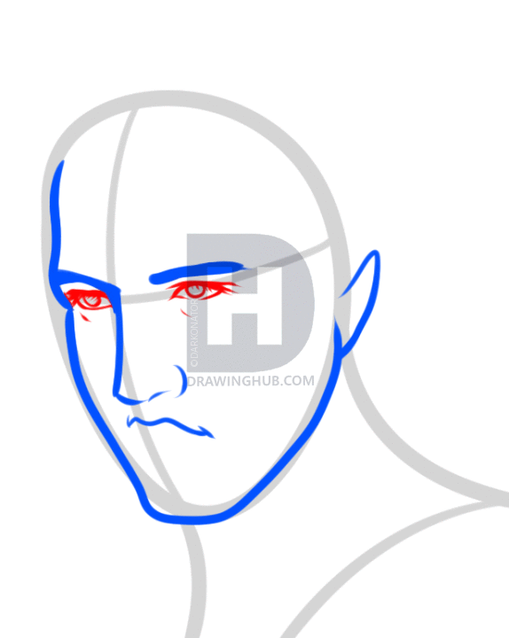 574x720 how to draw elvis, elvis presley, step