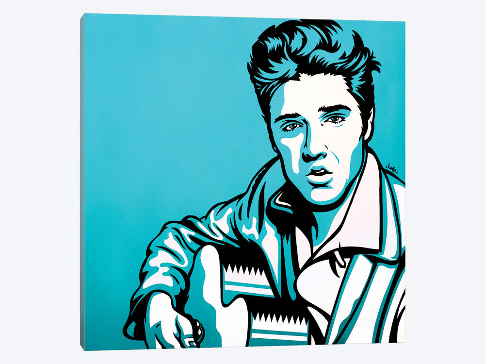 1000x750 Elvis Canvas Artwork