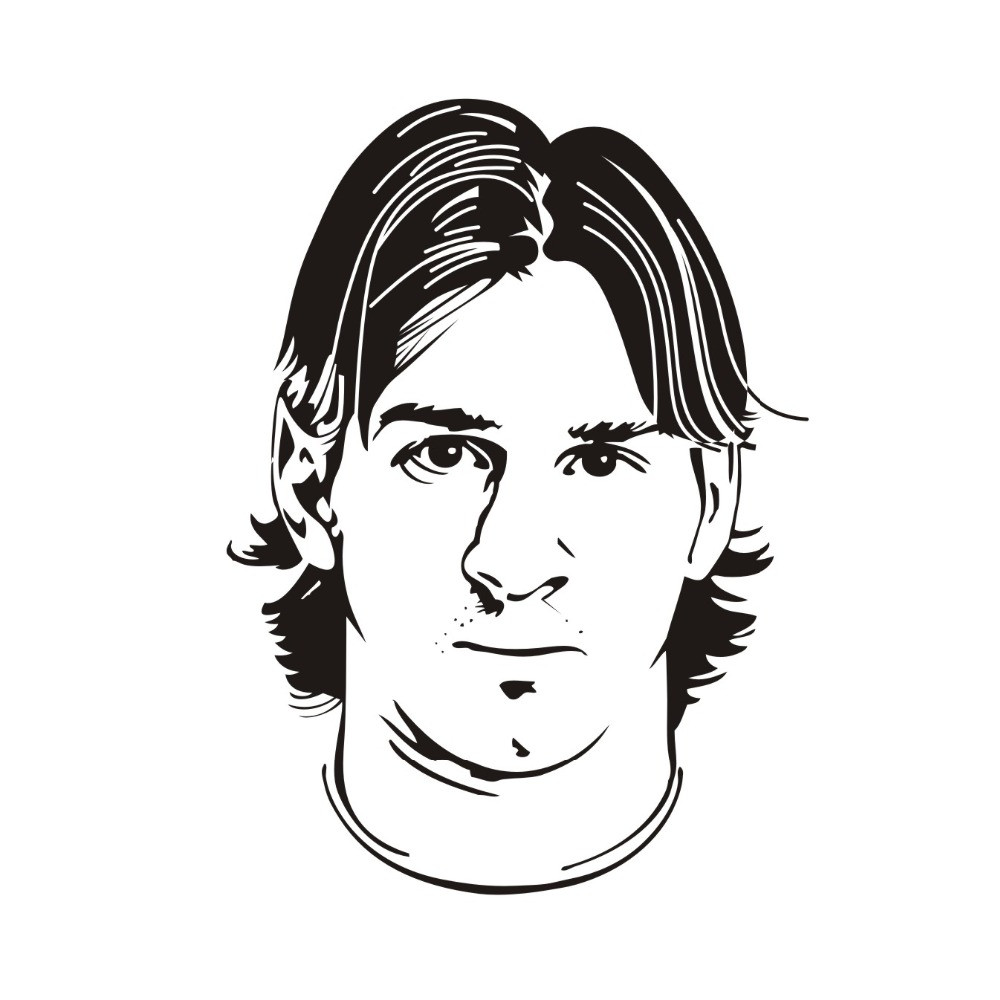 1000x1000 messi sketch drawing new elvis high contrast sketch art reference