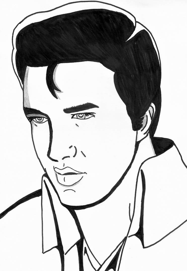 743x1075 Elvis Presley