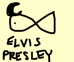 300x250 Elvis Presley Fish