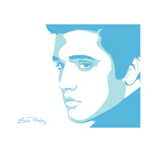 300x300 Elvis Digital Art