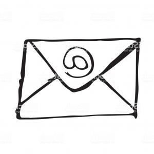 300x300 free doodle icons ca doodle email icon hand draw illustration